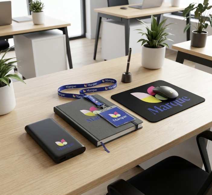 Corporate — tech, notebooks, premium gifting